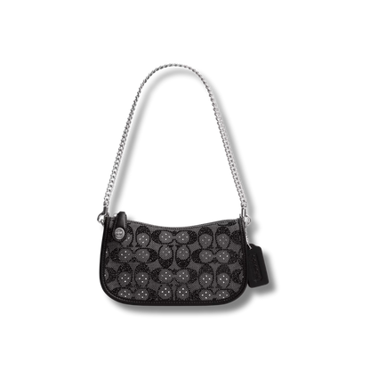 Swinger Bag 20 In Crystal Signature Jacquard