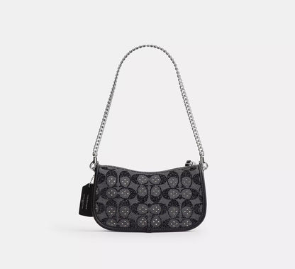 Swinger Bag 20 In Crystal Signature Jacquard