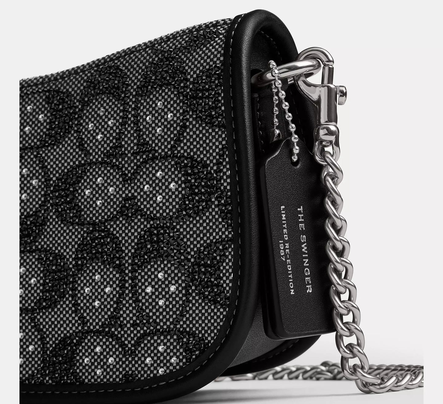 Swinger Bag 20 In Crystal Signature Jacquard